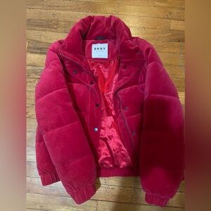 DKNY Women's Red Jacket